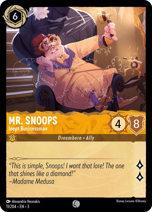 Mr. Snoops - Inept Businessman 