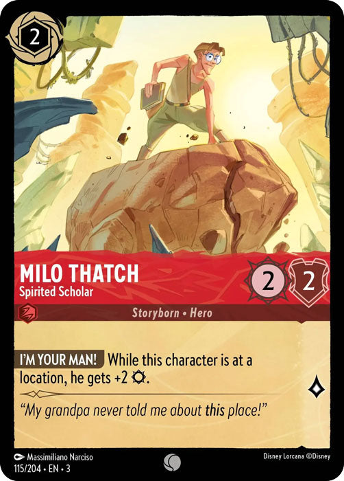 Milo Thatch - Spirited Scholar 