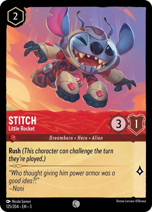 Stitch - Little Rocket 