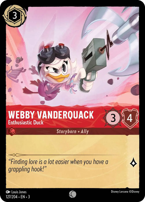 Webby Vanderquack - Enthusiastic Duck 