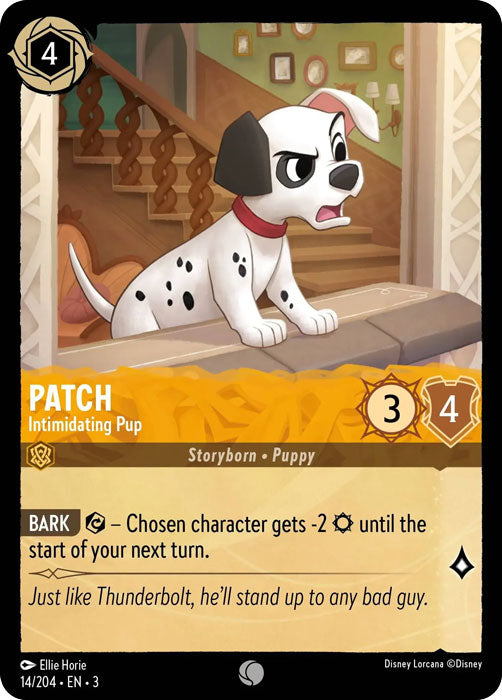 Patch - Intimidating Pup 