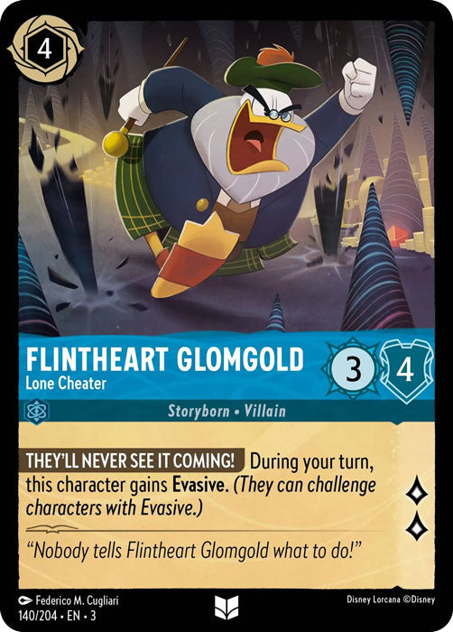 Flintheart Glomgold - Lone Cheater 