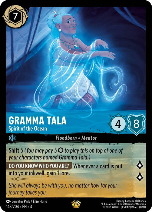 Gramma Tala - Spirit of the Ocean 