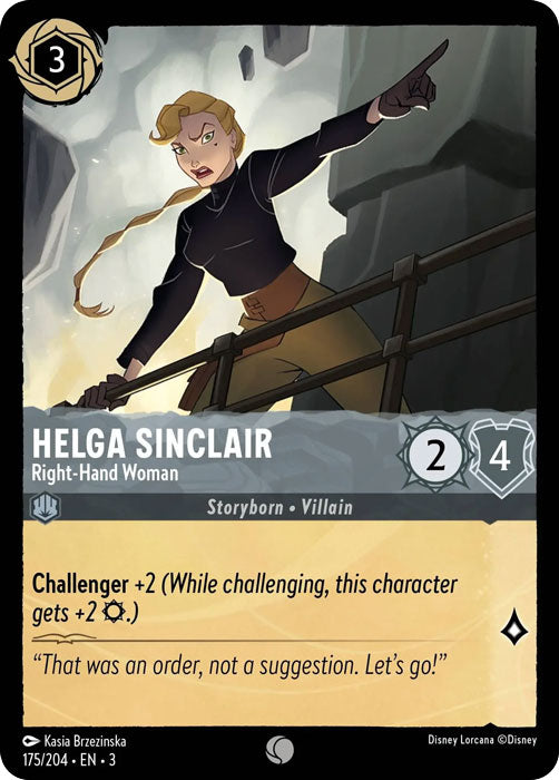 Helga Sinclair - Right-Hand Woman 