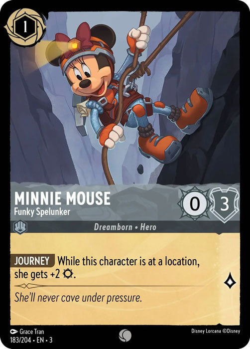 Minnie Mouse - Funky Spelunker 