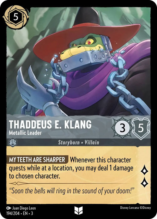 Thaddeus E. Klang - Metallic Leader 