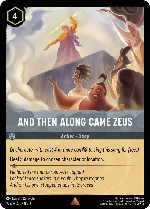 And Then Along Came Zeus 