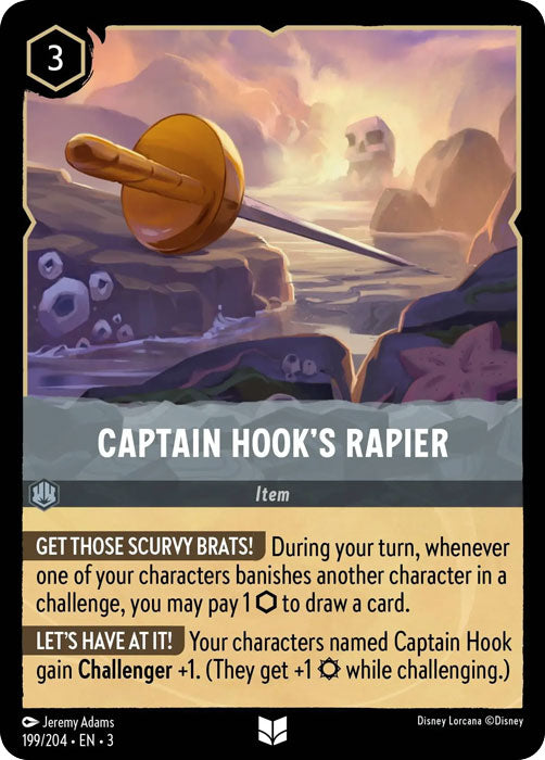 Captain Hook's Rapier 