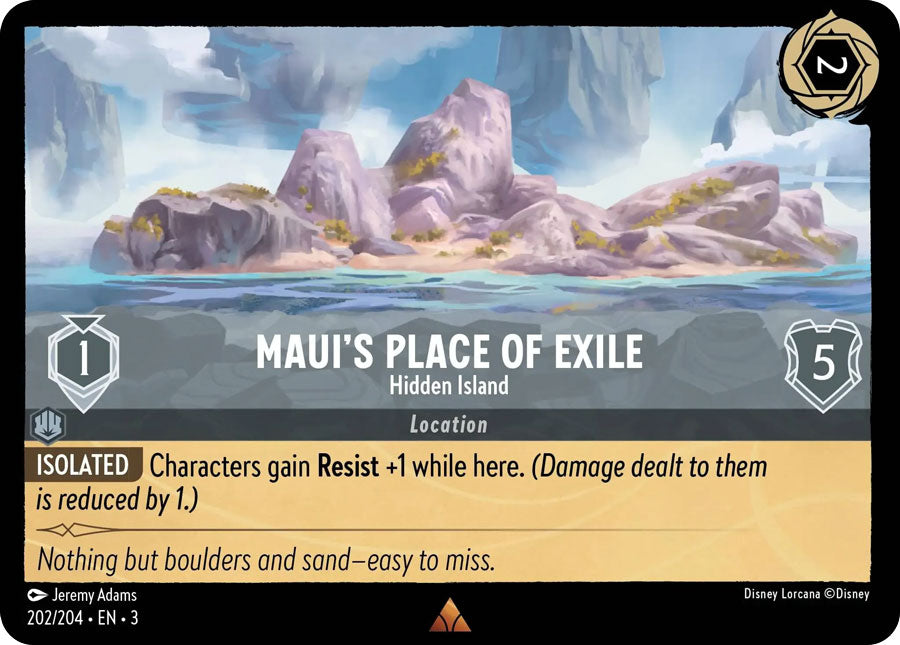 Maui's Place of Exile - Hidden Island 