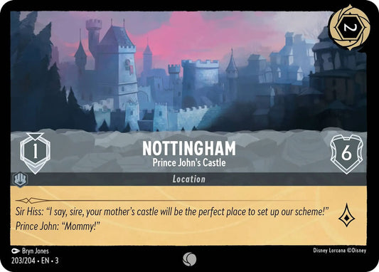 Nottingham - Prince John's Castle 