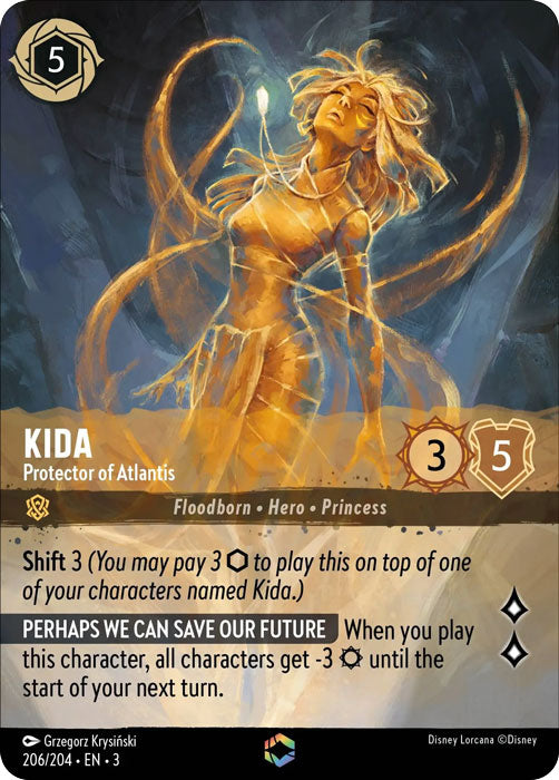 Kida - Protector of Atlantis (Alternate Art) 