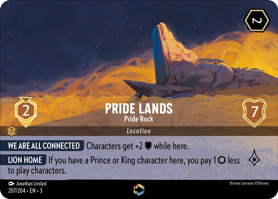 Pride Lands - Pride Rock (Alternate Art) 