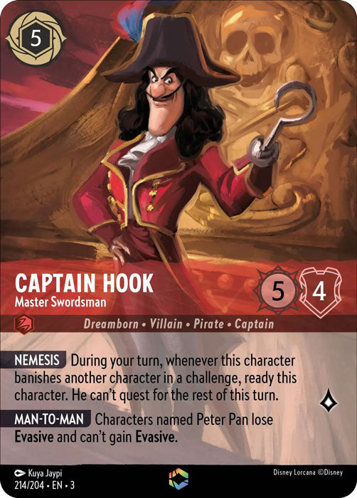 Captain Hook - Master Swordsman (Alternate Art) 