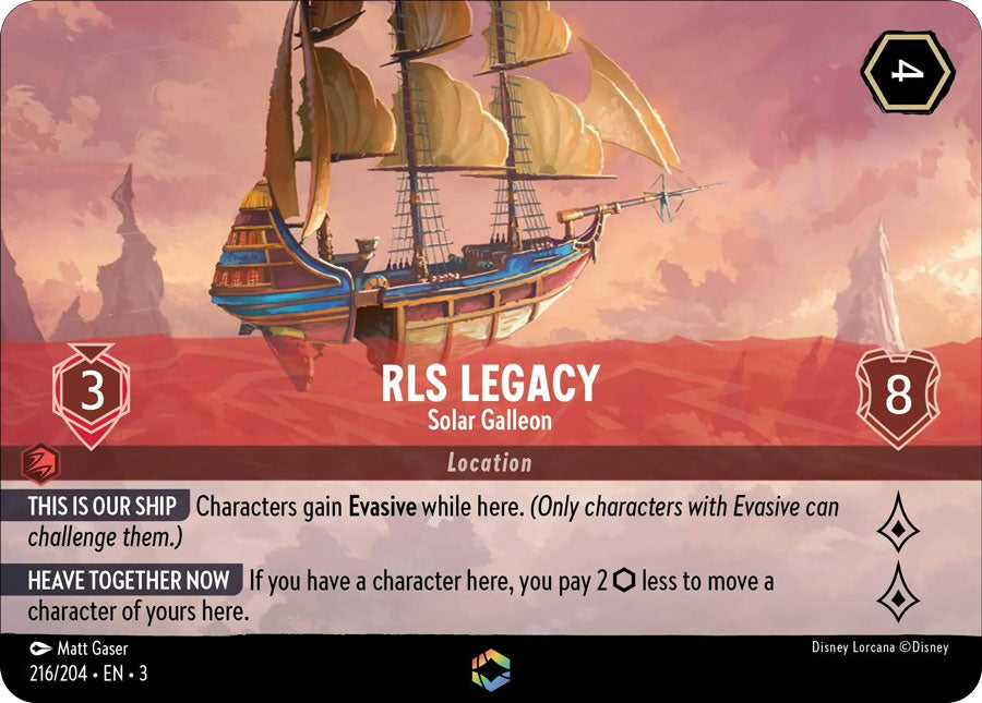 RLS Legacy - Solar Galleon (Alternate Art) 