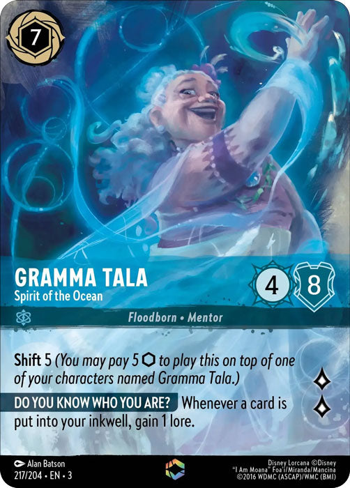 Gramma Tala - Spirit of the Ocean (Alternate Art) 