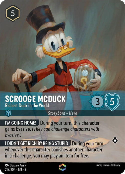 Scrooge McDuck - Richest Duck in the World (Alternate Art) 