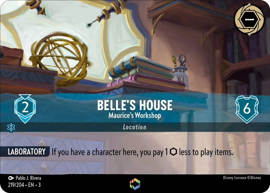 Belle's House - Maurice's Workshop (Alternate Art) 