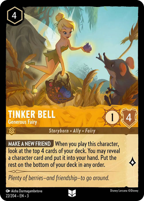 Tinker Bell - Generous Fairy 