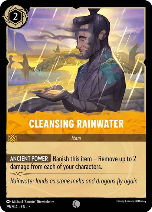 Cleansing Rainwater 