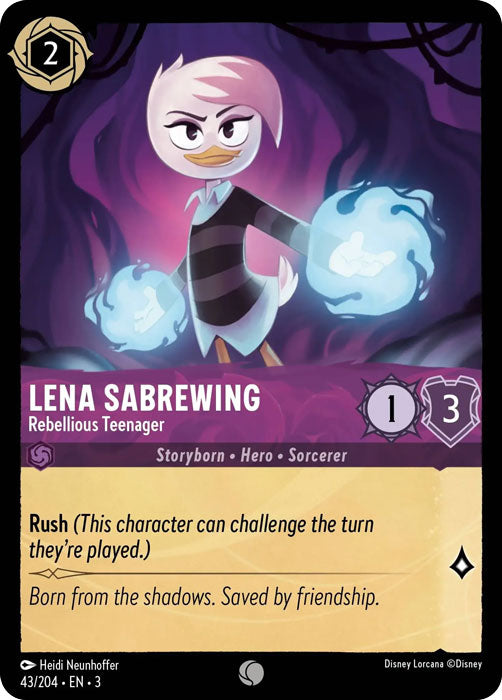 Lena Sabrewing - Rebellious Teenager 