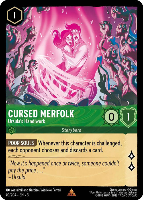 Cursed Merfolk - Ursula's Handiwork 