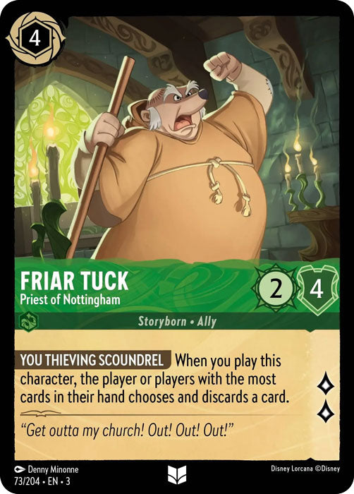 Friar Tuck - Priest of Nottingham 