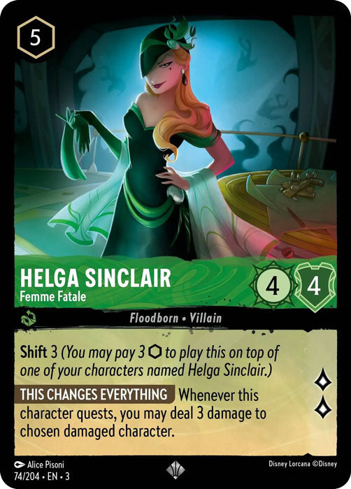 Helga Sinclair - Femme Fatale 