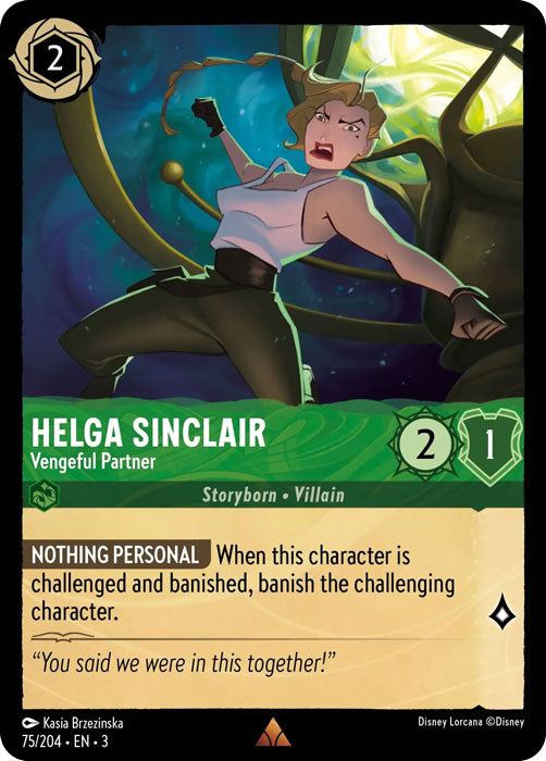 Helga Sinclair - Vengeful Partner 