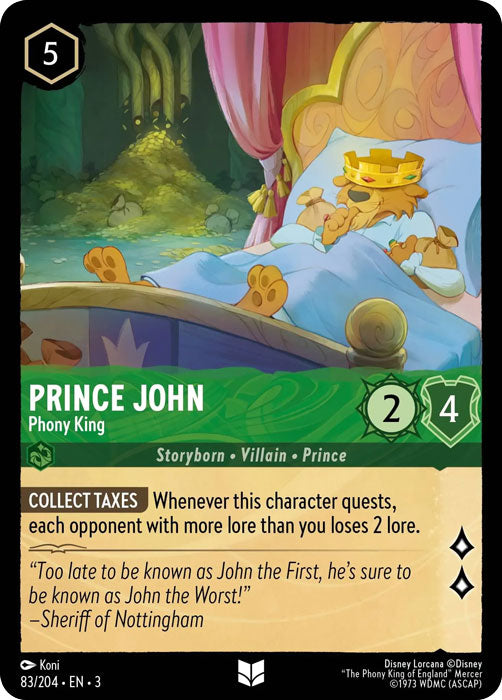 Prince John - Phony King 