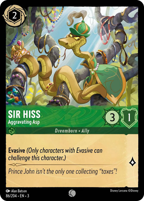 Sir Hiss - Aggravating Asp 