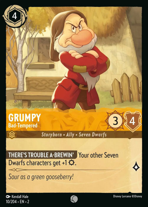 Grumpy - Bad-Tempered 