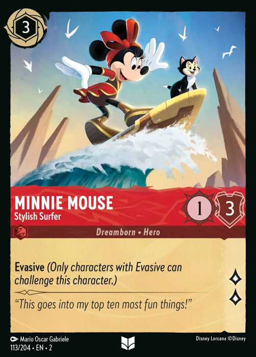 Minnie Mouse - Stylish Surfer 