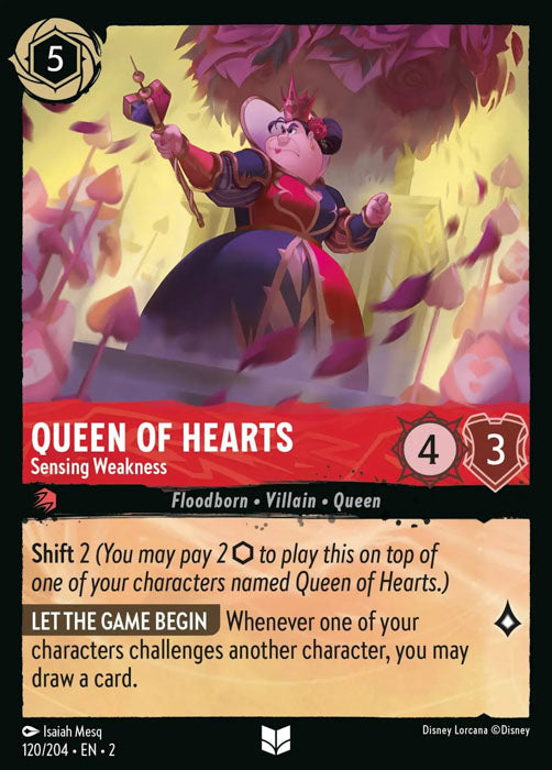 Queen of Hearts - Sensing Weakness 