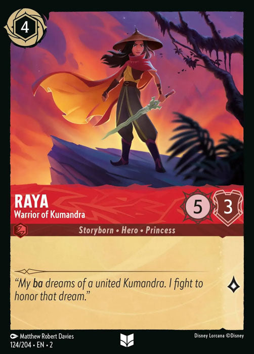 Raya - Warrior of Kumandra 