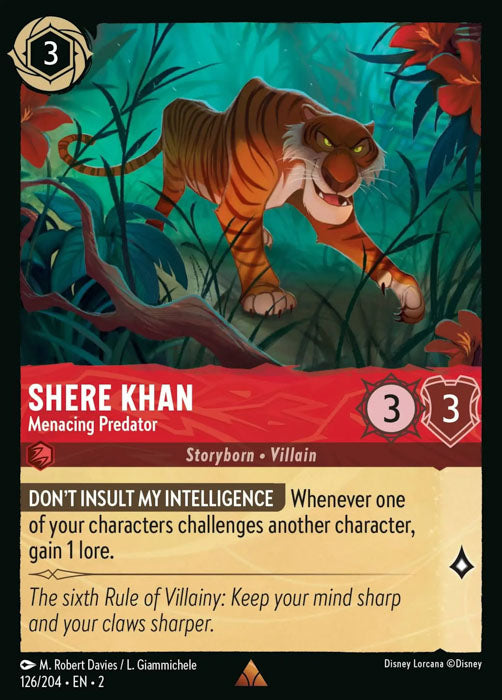 Shere Khan - Menacing Predator 