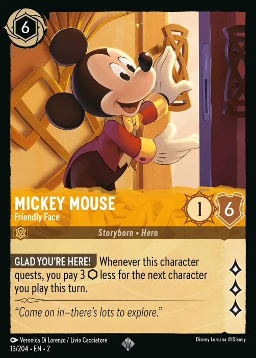 Mickey Mouse - Friendly Face 