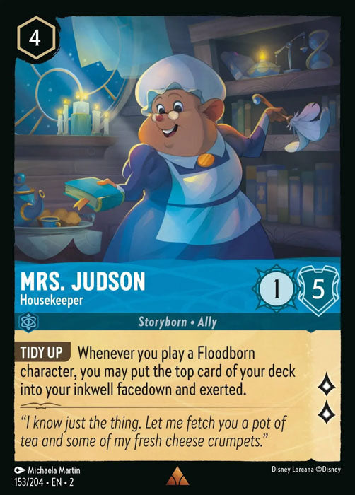 Mrs. Judson - Housekeeper 