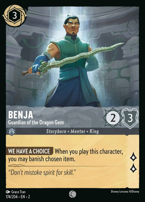 Benja - Guardian of the Dragon Gem 