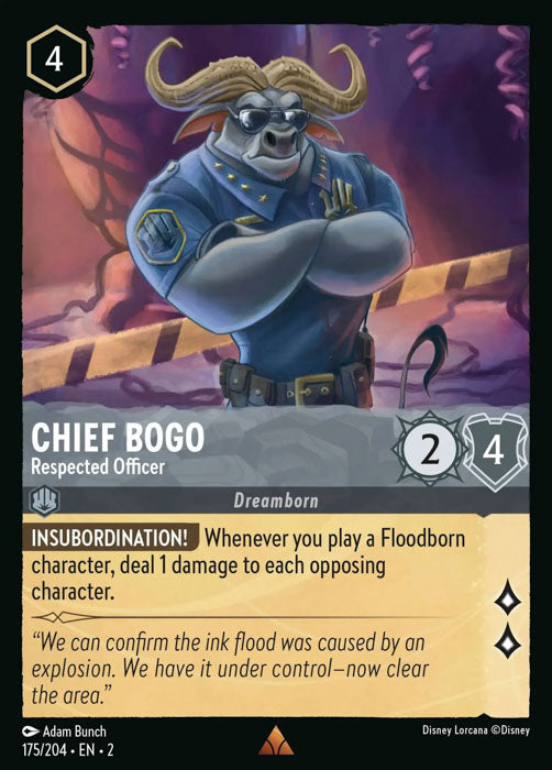 Chief Bogo - Respected Officer 