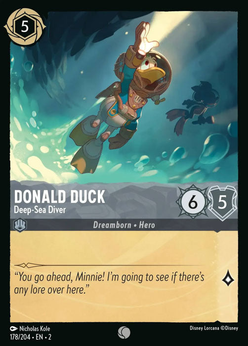 Donald Duck - Deep-Sea Diver 