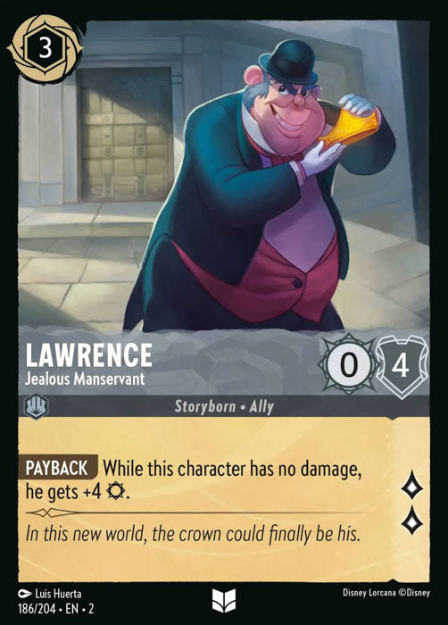 Lawrence - Jealous Manservant 