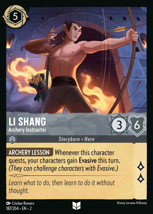 Li Shang - Archery Instructor 