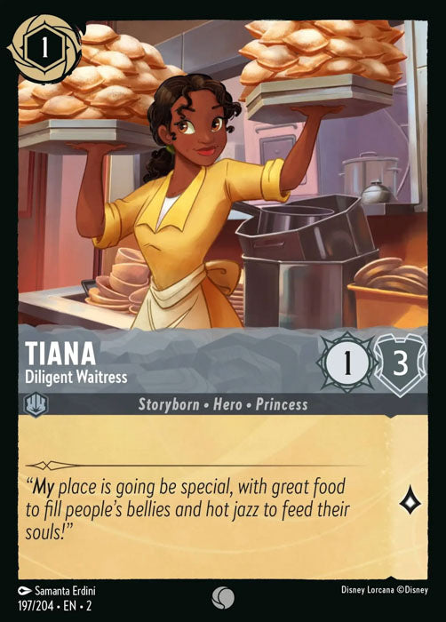 Tiana - Diligent Waitress 