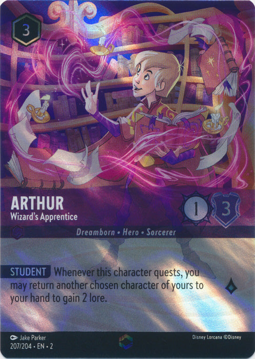 Arthur - Wizard's Apprentice (Alternate Art) 