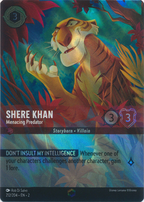 Shere Khan - Menacing Predator (Alternate Art) 