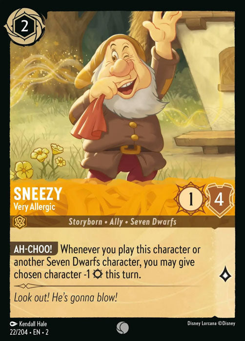 Sneezy - Very Allergic 