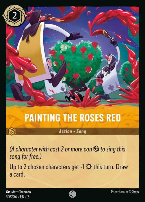 Painting the Roses Red 