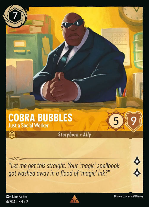 Cobra Bubbles - Just a Social Worker 