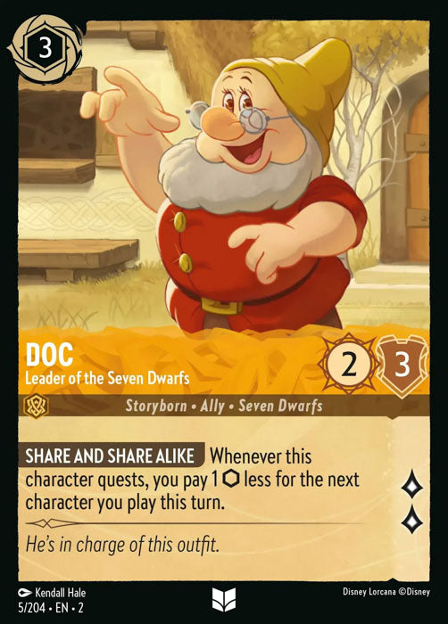 Doc - Leader of the Seven Dwarfs 