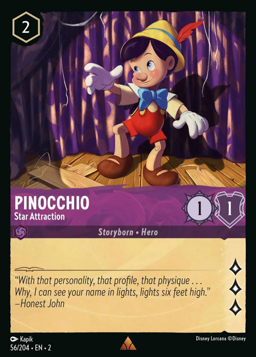 Pinocchio - Star Attraction 